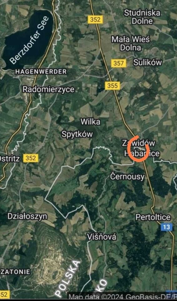 Działka budowlana Zawidów, ul. Ostróżno. Zdjęcie 1