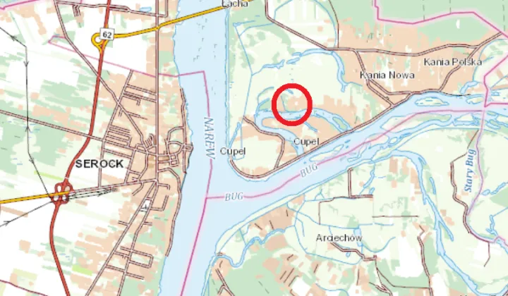 Działka rekreacyjna Nowa Wieś, ul. Topolowa