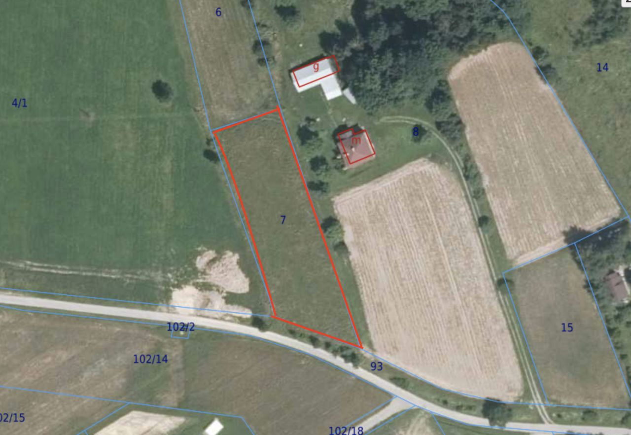 Działka rolna Klęczany. Zdjęcie 2