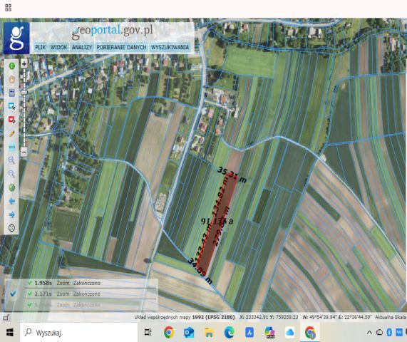 Działka rolna Czelatyce Góra, okolice szkoła. Zdjęcie 1