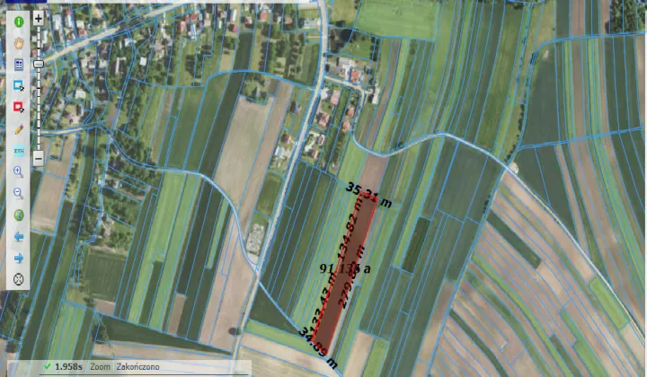 Działka rolna Czelatyce Góra