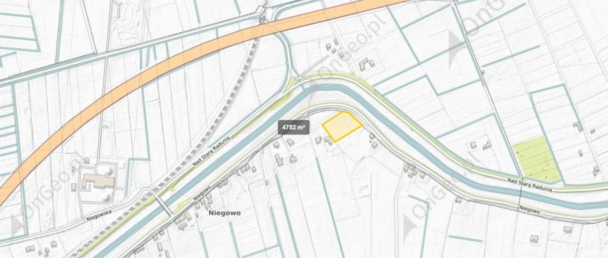 Działka rolna Gdańsk Lipce, ul. Niegowo. Zdjęcie 8
