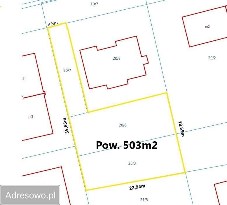 Działka budowlana Ząbki, ul. Gabriela Narutowicza. Zdjęcie 2