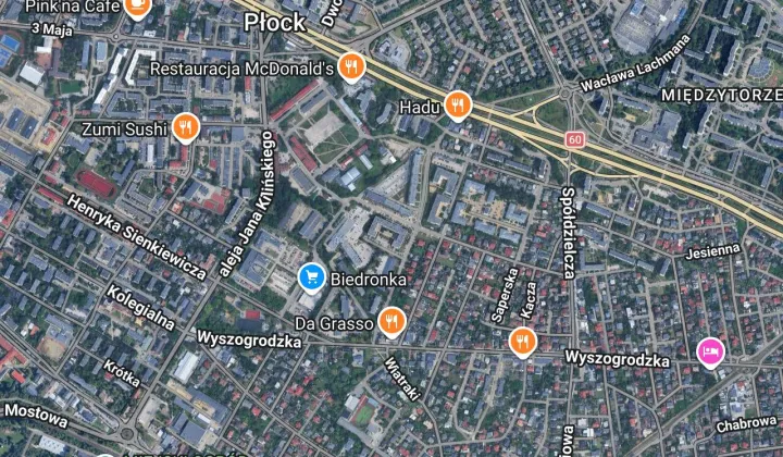 Mieszkanie 1-pokojowe Płock, ul. Strzelecka