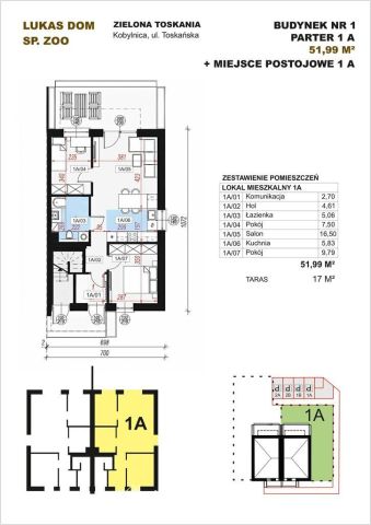 Mieszkanie 3-pokojowe Kobylnica, ul. Toskańska. Zdjęcie 7