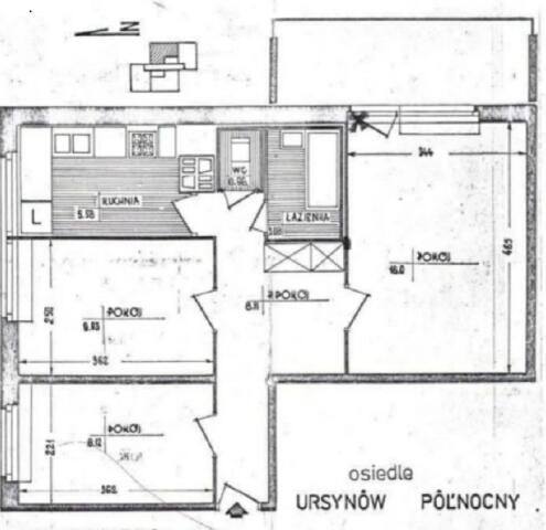 Mieszkanie 3-pokojowe Warszawa Ursynów, ul. Wiolinowa. Zdjęcie 14
