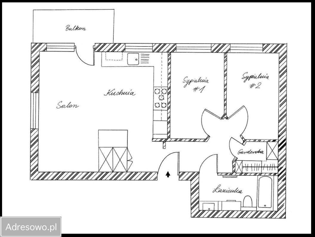 Mieszkanie 3-pokojowe Warszawa Ursynów, ul. Henryka Raabego. Zdjęcie 13