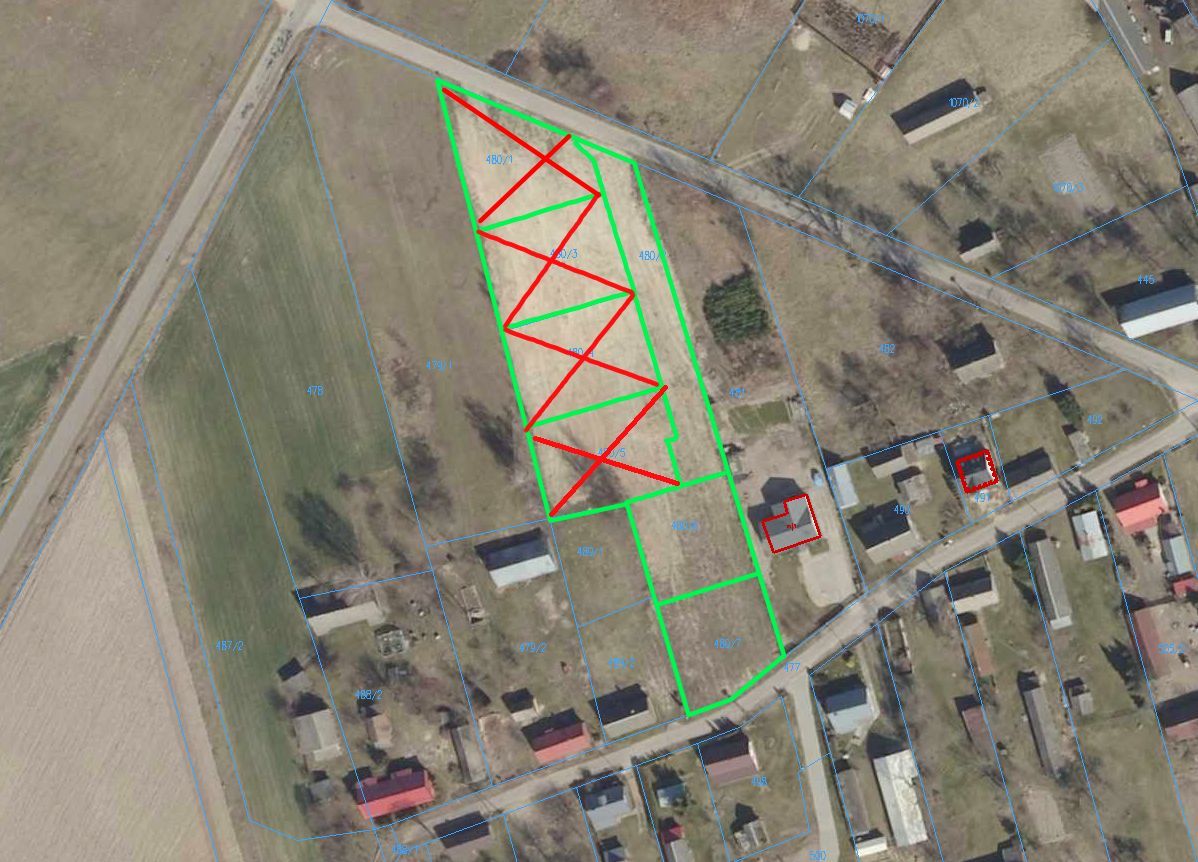 Działka budowlana Kotły. Zdjęcie 2