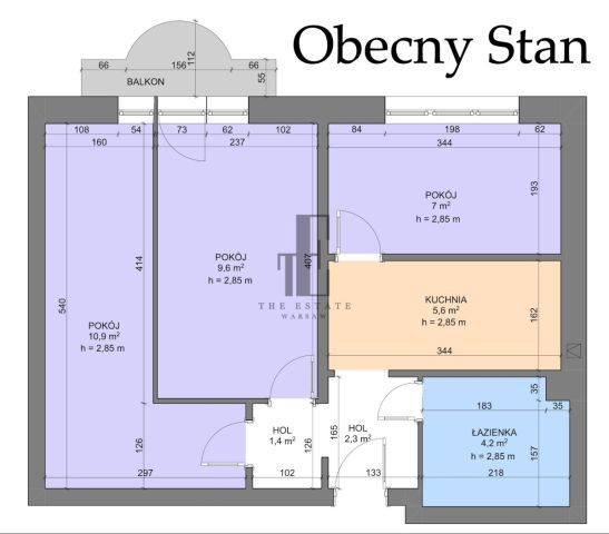 Mieszkanie 2-pokojowe Warszawa Żoliborz, ul. Stanisława Wyspiańskiego. Zdjęcie 15