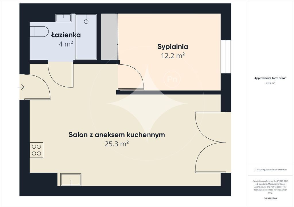 Mieszkanie 2-pokojowe Gdańsk, ul. Władysława Jagiełły. Zdjęcie 12