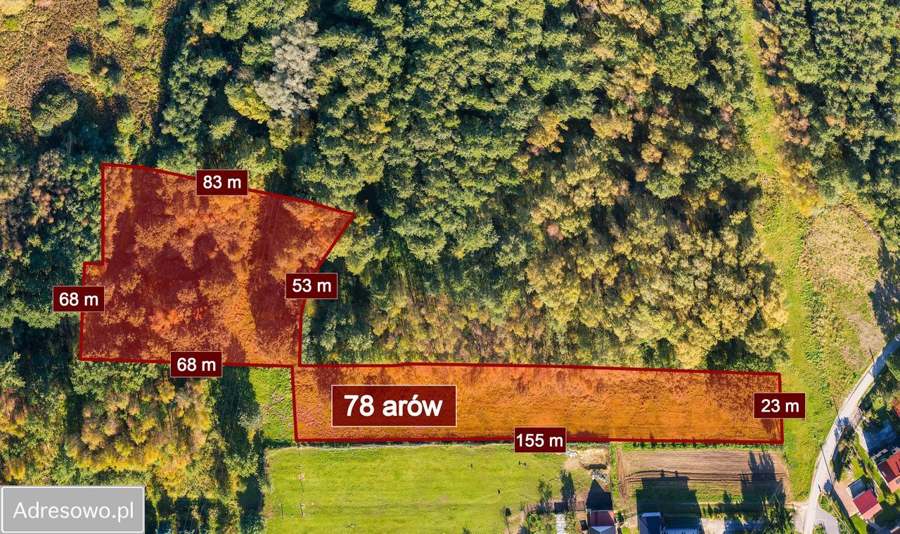 Działka budowlana Zelczyna. Zdjęcie 5