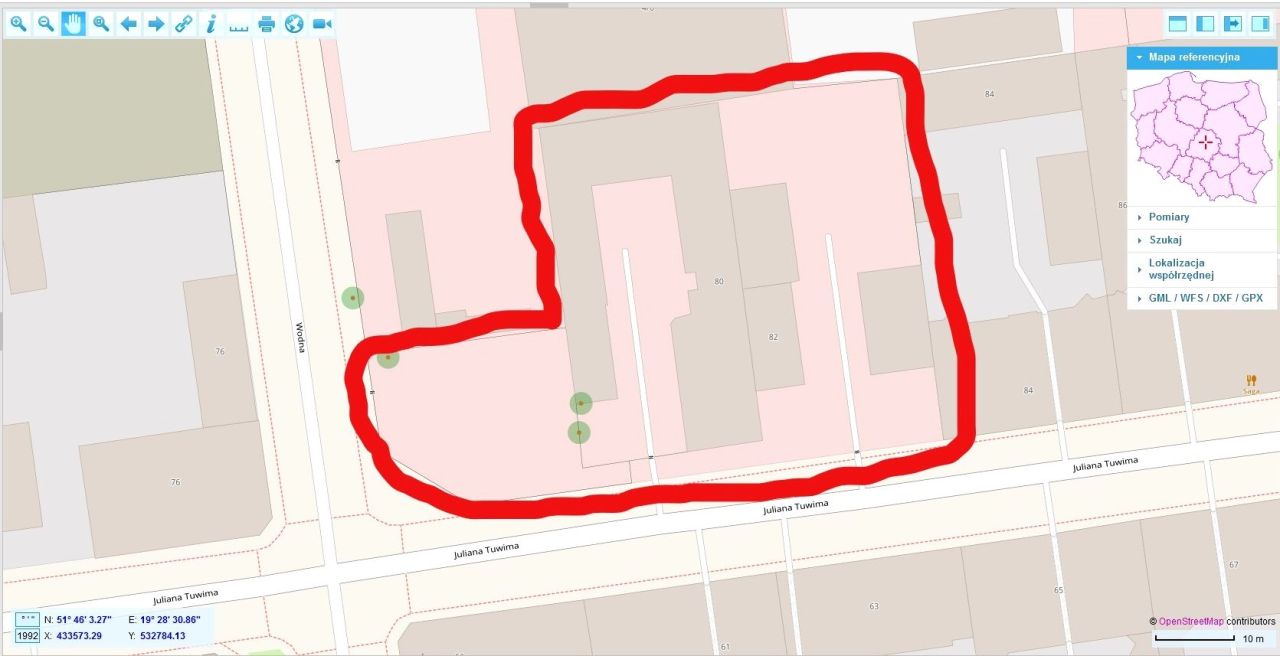 Działka inwestycyjna Łódź, ul. Juliana Tuwima. Zdjęcie 8