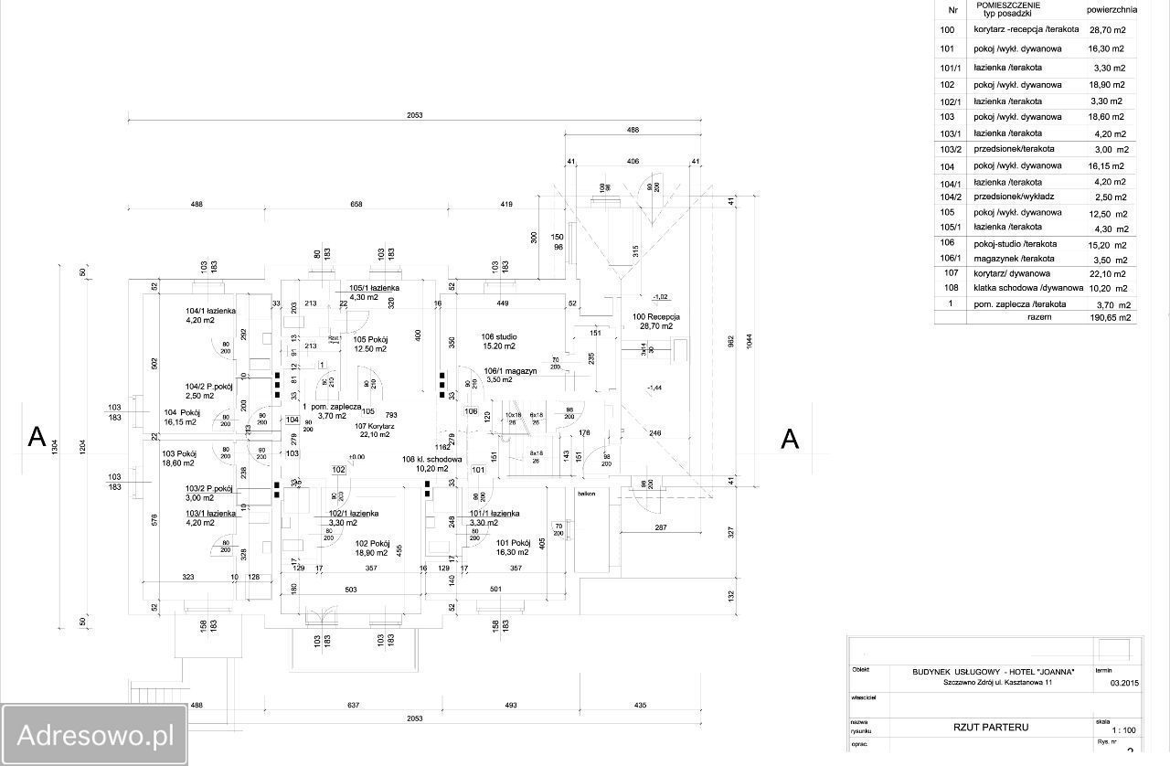 Hotel/pensjonat Szczawno-Zdrój, ul. Kasztanowa. Zdjęcie 10