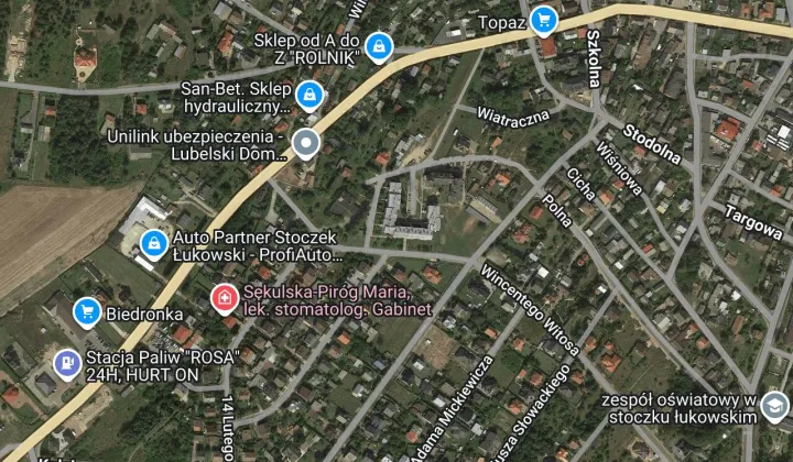 Mieszkanie 3-pokojowe Stoczek Łukowski, ul. Wincentego Witosa