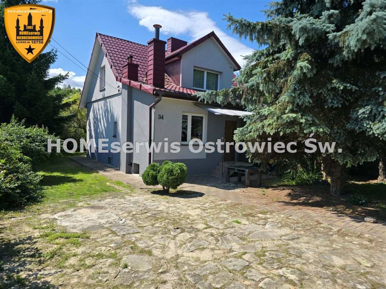 dom wolnostojący, 5 pokoi Kunów. Zdjęcie 1