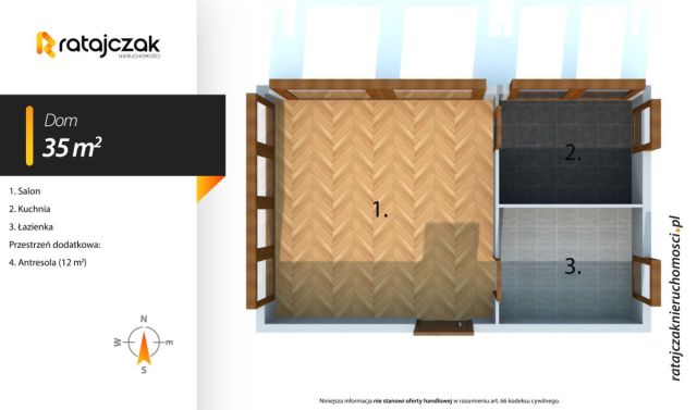 dom wolnostojący, 2 pokoje Sasino, ul. Stara Cegielnia. Zdjęcie 23