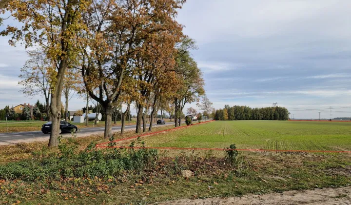 Działka inwestycyjna Rębowo