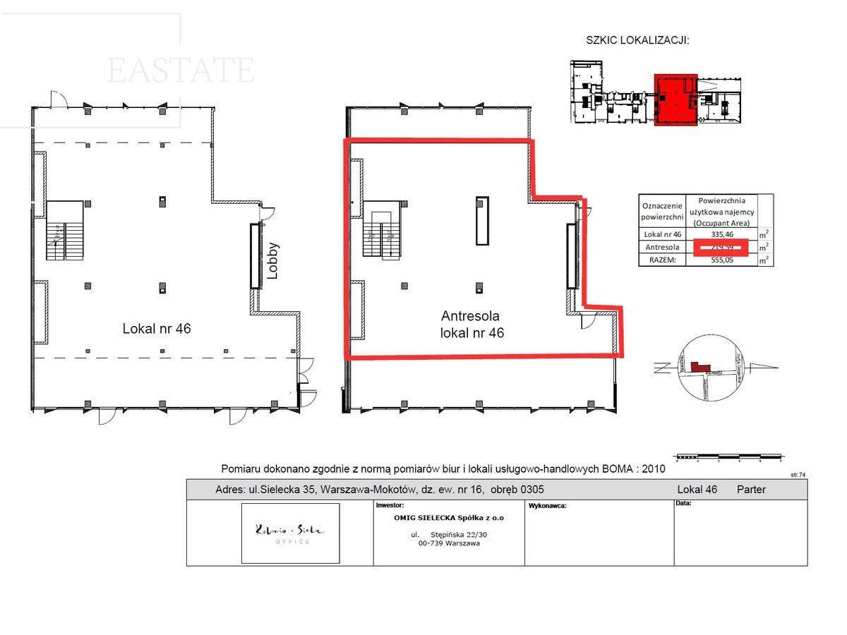 Lokal Warszawa Mokotów, ul. Sielecka. Zdjęcie 8