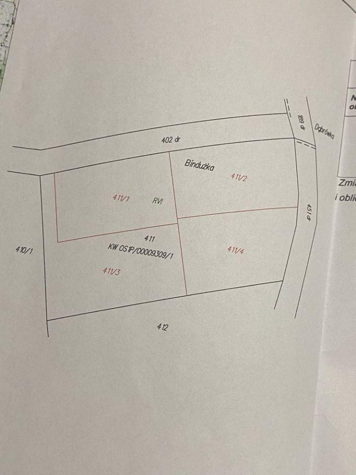 Działka budowlana Bindużka. Zdjęcie 1