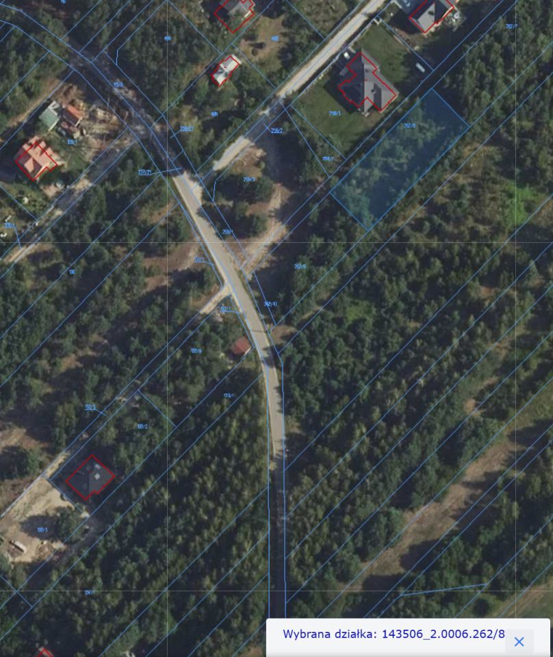 Działka budowlana Gaj, ul. Czereśniowa. Zdjęcie 2
