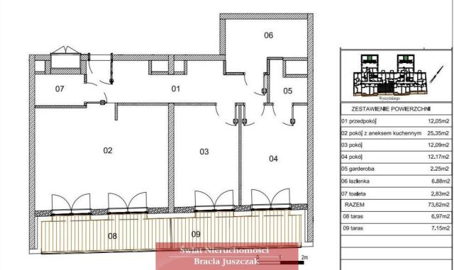 Mieszkanie 3-pokojowe Wrocław Ołbin. Zdjęcie 9