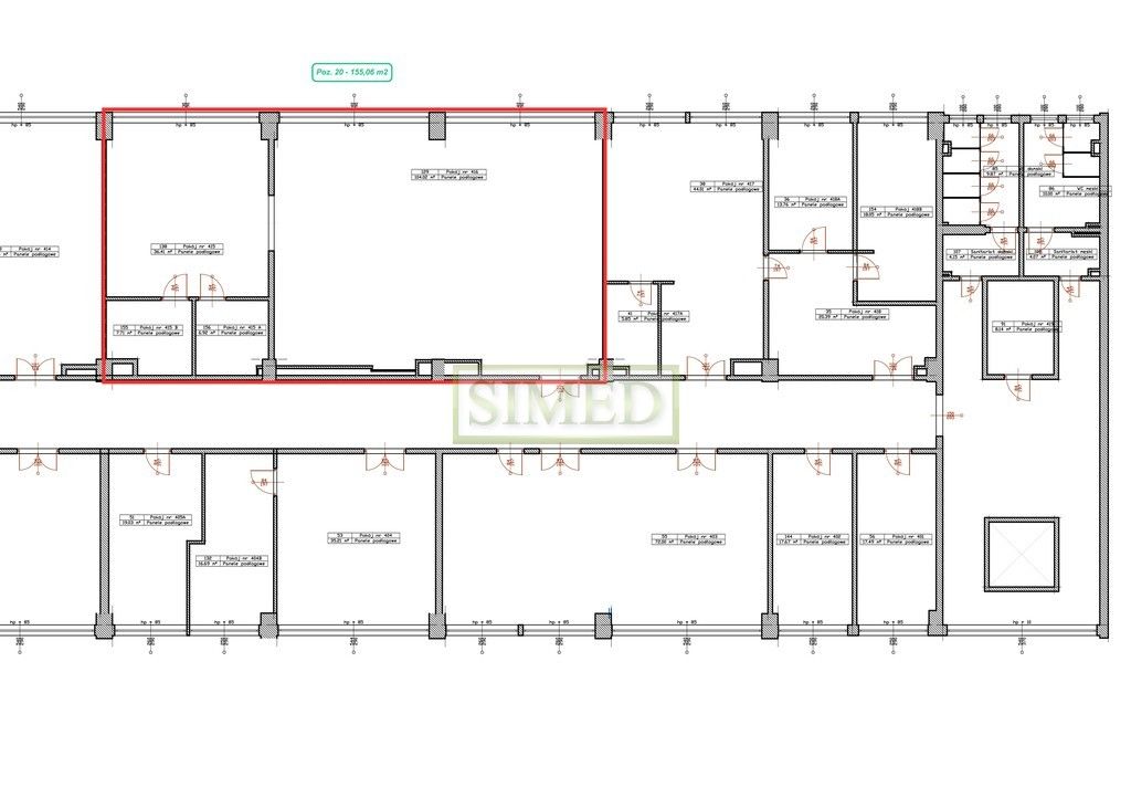 Biuro Warszawa Mokotów, ul. Jurija Gagarina. Zdjęcie 20