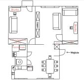 Mieszkanie 3-pokojowe Warszawa Ursus, ul. Orląt Lwowskich. Zdjęcie 1