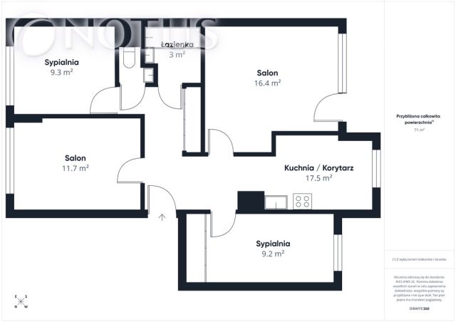 Mieszkanie 4-pokojowe Bielsko-Biała, ul. Doliny Miętusiej. Zdjęcie 7