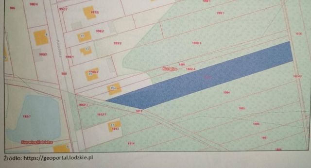 Działka rekreacyjna Kurowice, ul. Kościelna. Zdjęcie 1