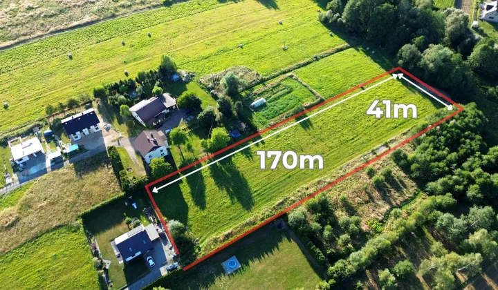 Działka budowlana Łodygowice, ul. Topolowa
