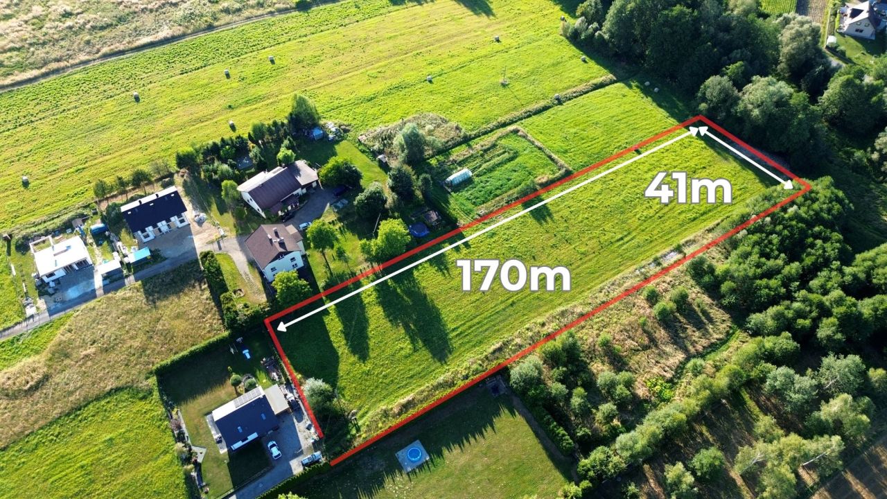 Działka budowlana Łodygowice, ul. Topolowa. Zdjęcie 1