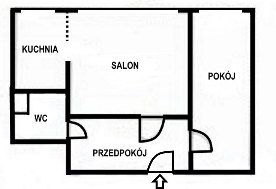 Mieszkanie 2-pokojowe Ostrołęka, ul. Stefana Jaracza. Zdjęcie 1