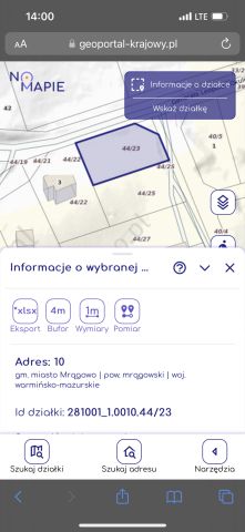 Działka budowlana Mrągowo Centrum, ul. gen. Leopolda Okulickiego. Zdjęcie 1