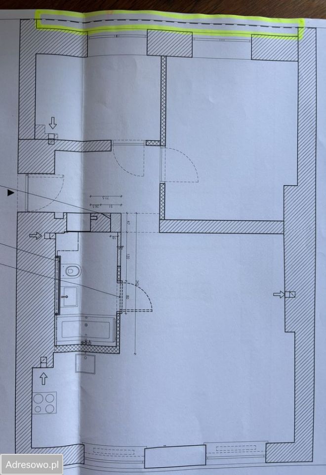 Mieszkanie 3-pokojowe Warszawa Mokotów, ul. Kazimierzowska. Zdjęcie 2