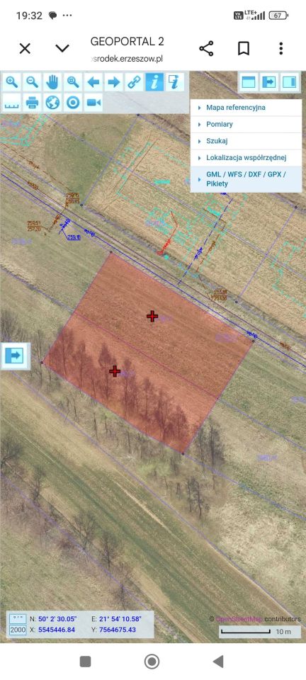 Działka budowlana Rzeszów Przybyszówka, ul. Dębicka. Zdjęcie 7