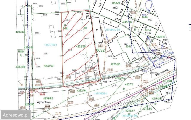 Działka inwestycyjna Bielsko-Biała Hałcnowska Kępa, ul. Wyzwolenia. Zdjęcie 1