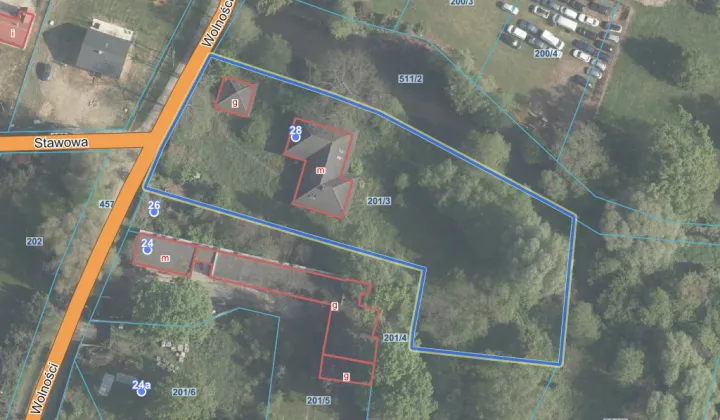 Działka budowlana Psary, ul. Wolności