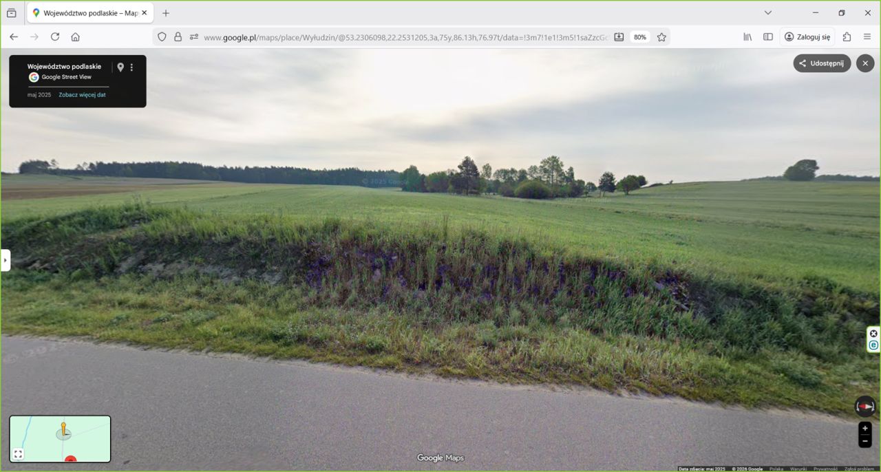 Działka rolna Wyłudzin. Zdjęcie 4