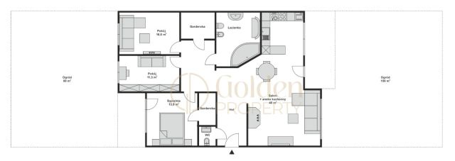 Mieszkanie 4-pokojowe Gdynia, ul. Wzgórze Bernadowo. Zdjęcie 28