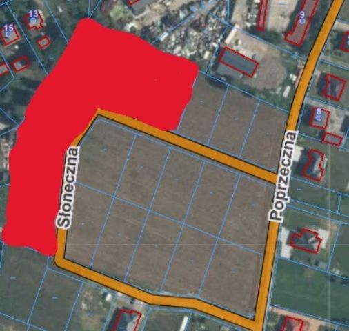 Działka budowlana Marzęcice. Zdjęcie 1