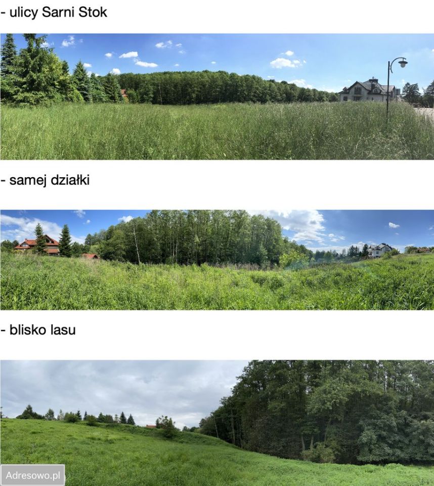 Działka budowlana Rząska, os. Sarni Stok. Zdjęcie 2
