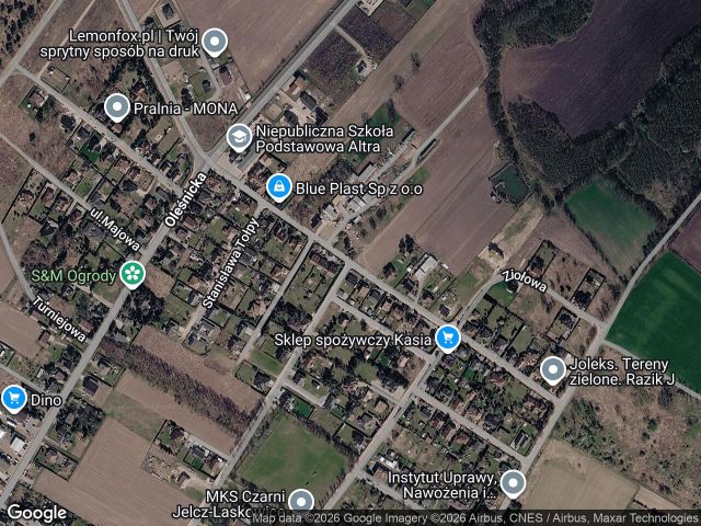 Działka inwestycyjna Jelcz-Laskowice Laskowice, ul. Kazimierza Tymienieckiego. Zdjęcie 1