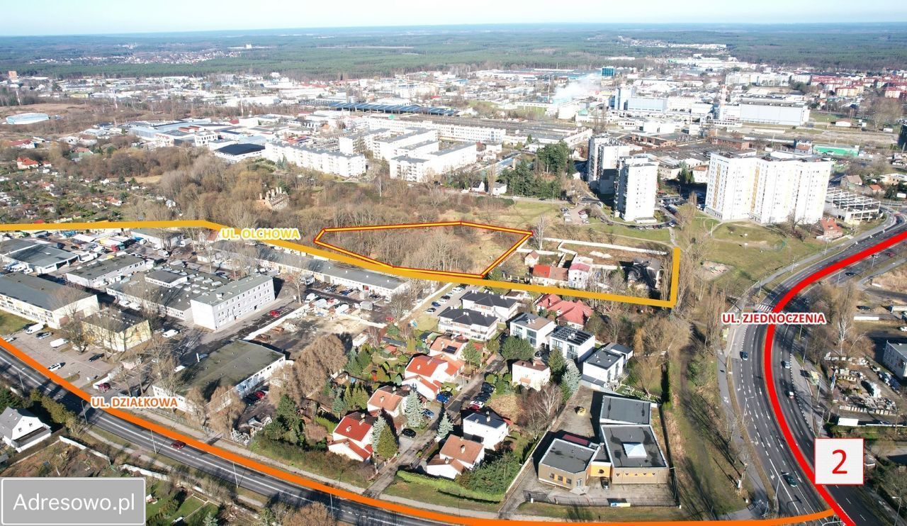 Działka inwestycyjna Zielona Góra Zacisze, ul. Olchowa. Zdjęcie 3