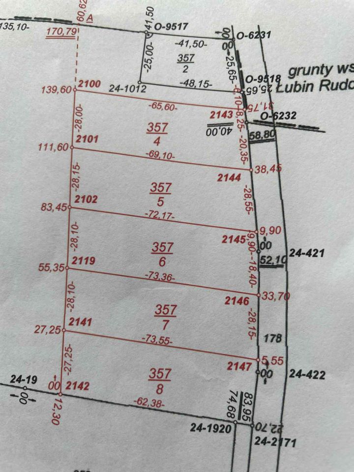 Działka budowlana Łubin Kościelny. Zdjęcie 4