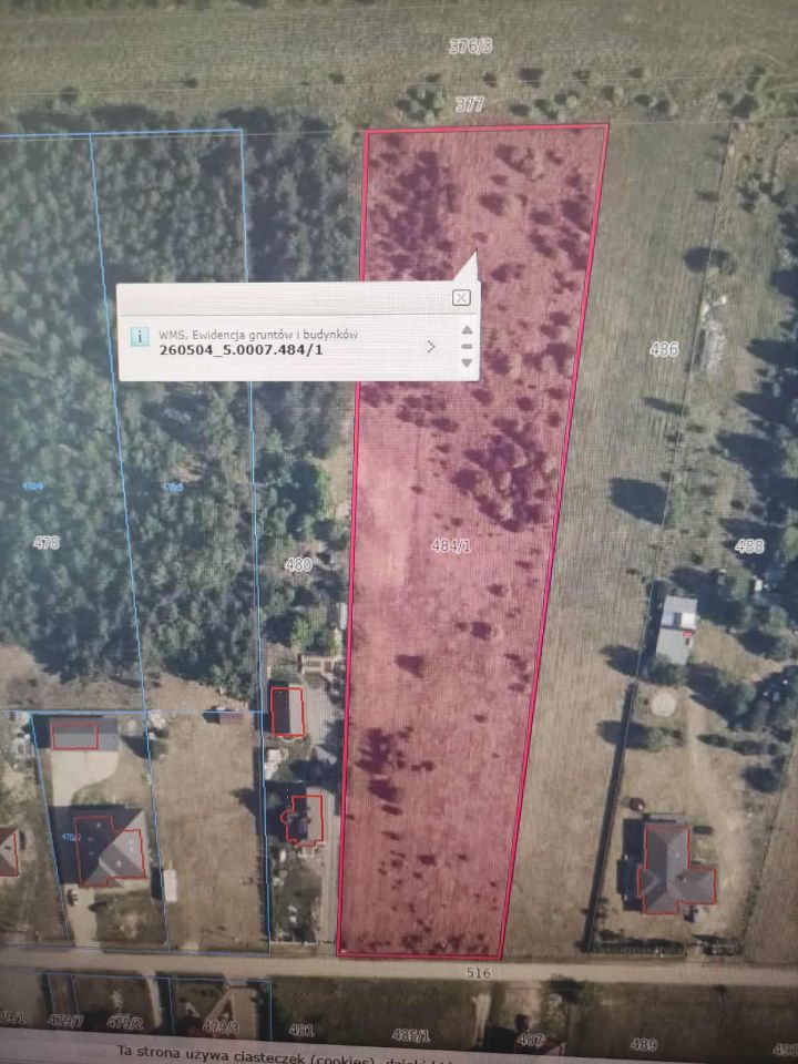 Działka rolno-budowlana Jacentów. Zdjęcie 7