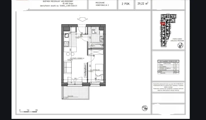 Mieszkanie 2-pokojowe Grójec, ul. Mikołaja Reja