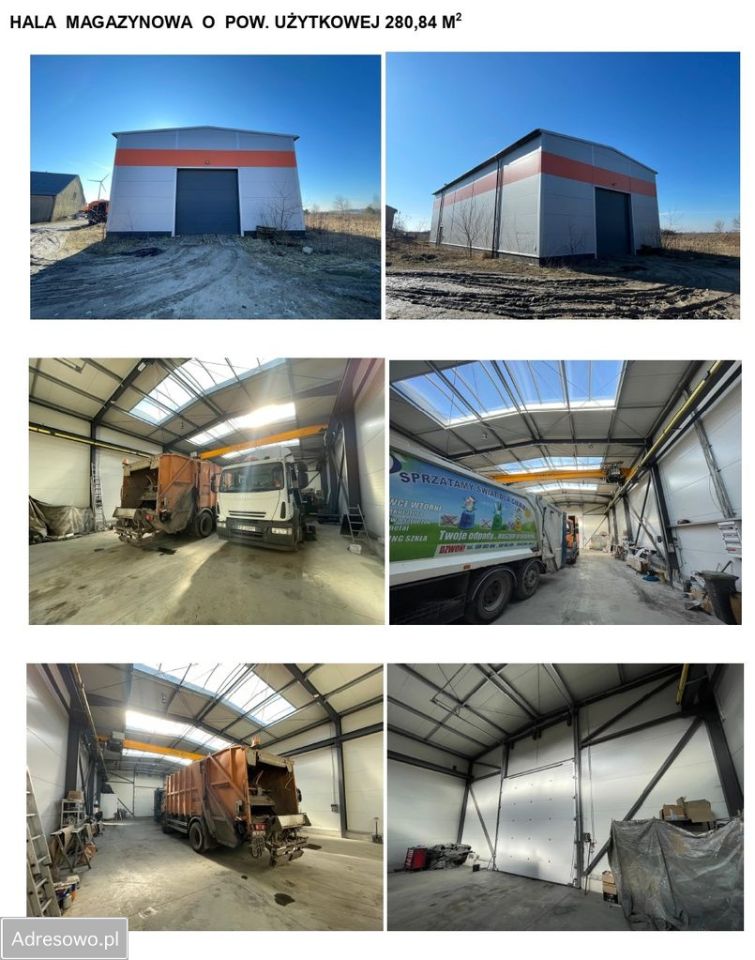 Hala/magazyn Pławce. Zdjęcie 1