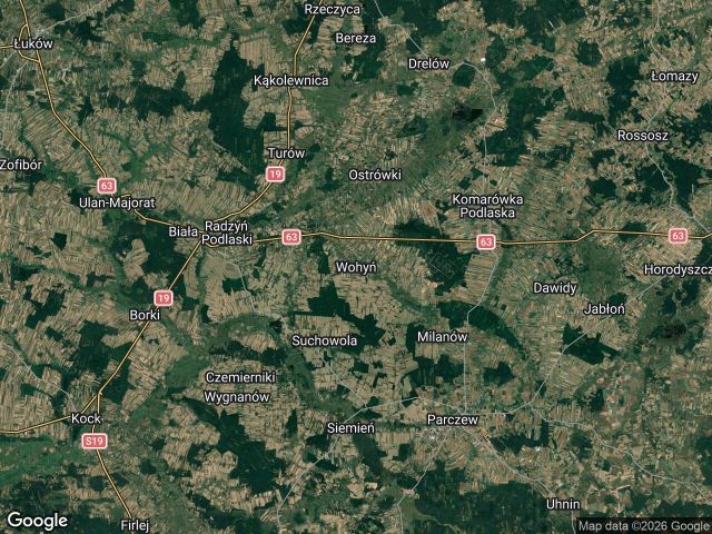 Działka rolna Wohyń Nowinki. Zdjęcie 1