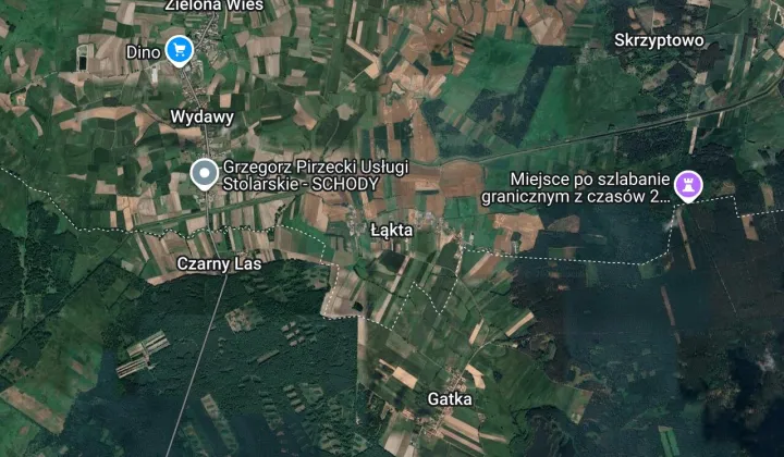 Działka budowlana Łąkta