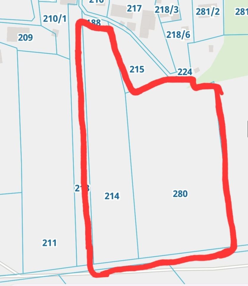 Działka budowlana Ogonowice